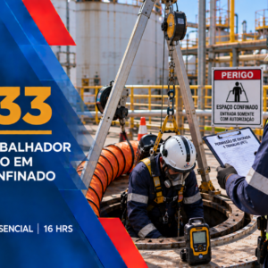 NR33 - Vigia e Trabalhador Autorizado em Espaço Confinado