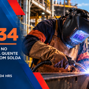 NR-34 – Segurança no Trabalho a Quente – Atividade com Solda